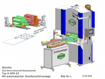 ECO Servo Universal Stanzautomat TYP A-SPS-63