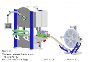 ECO Servo Universal Stanzautomat TYP A-SPS-80