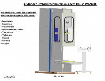 ECO WANZKE C-Ständer Presse